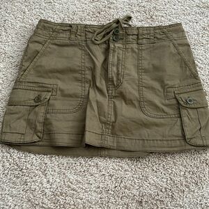 Abercrombie and Fitch Army Skirt